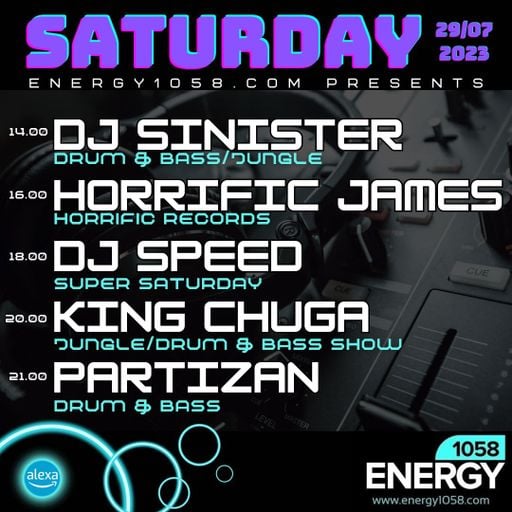 Dj-Sinister - Live On Energy1058 - 29-07-2023