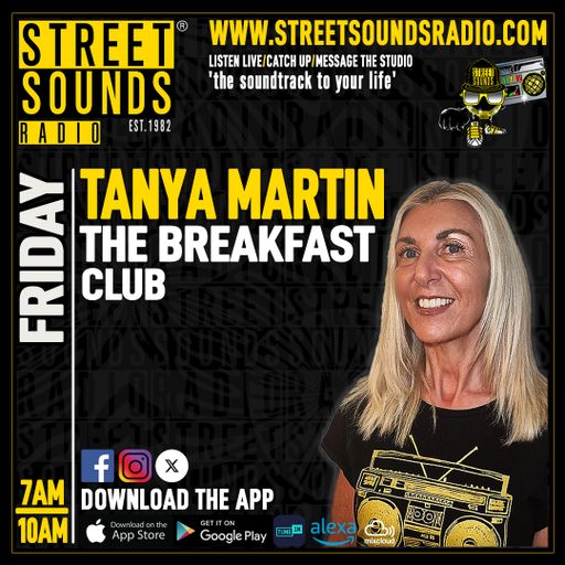 Family Choice & The Breakfast Club with Tanya Martin on Street Sounds Radio 0700-1000 13/03/2026