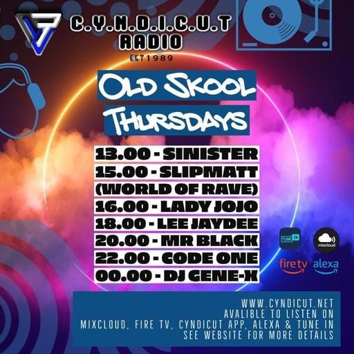 Dj-Sinister - Live On Cyndicut Radio - 18-11-2022