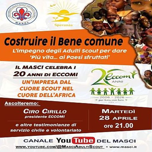 Eccomi: costruire il bene comune