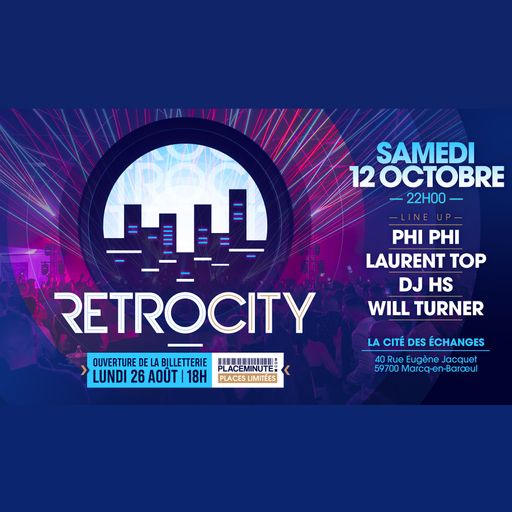 Phi-Phi at "Retrocity" @ Cité des Echanges (Lille-France) - 12 October 2024