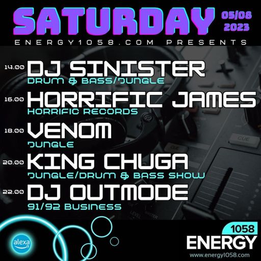 Dj-Sinister - Live On Energy1058 - 05-08-2023