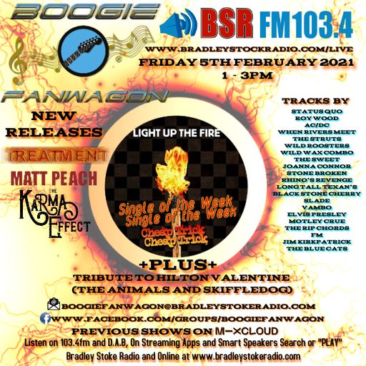 Boogie Fanwagon 5th February 2021