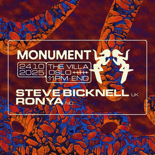 Steve Bicknell at "MNMT" @ The Villa (Oslo-Norway) - 24 October 2025