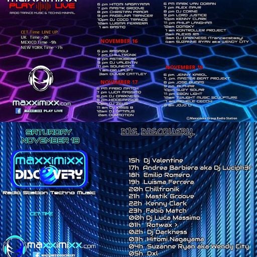 Maxximixx Play Live Nov. 15th, Discovery Nov. 18th, '23 Hitomi Nagayama aka Zephyr(Jpn)