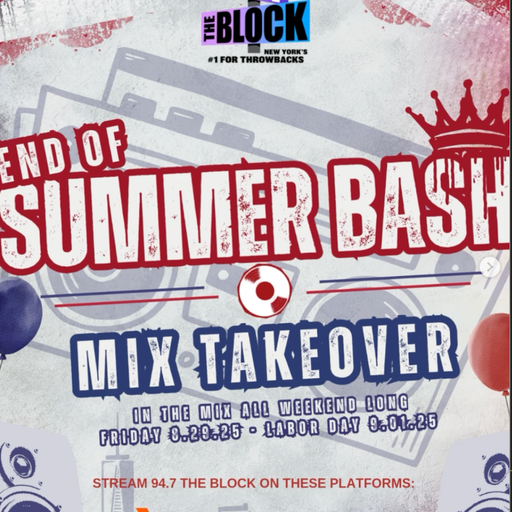 DJ Big Lou, DJ Bookeem - End of Summer Bash (94.7 The Block NYC) - 2025.08.30