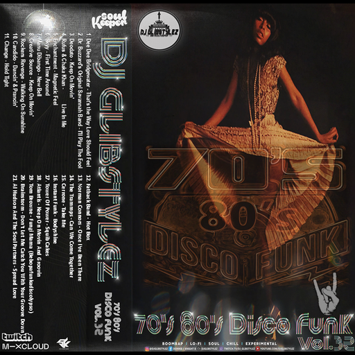 DJ GlibStylez - 70's 80's Disco Funk Vol.32