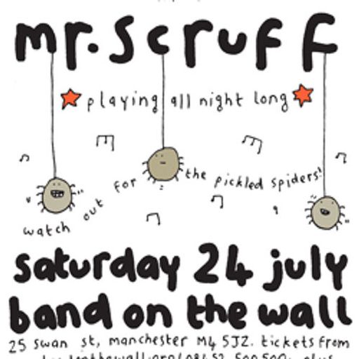 Mr Scruff live DJ mix from Band On The Wall, Manchester, Saturday 24th July 2010