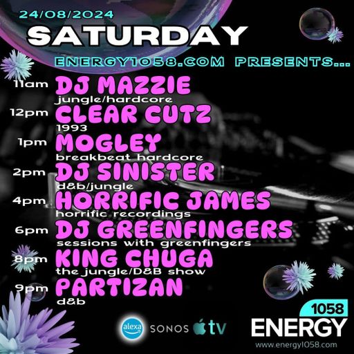 Dj-Sinister - Live On Energy1058 - 24-08-2024