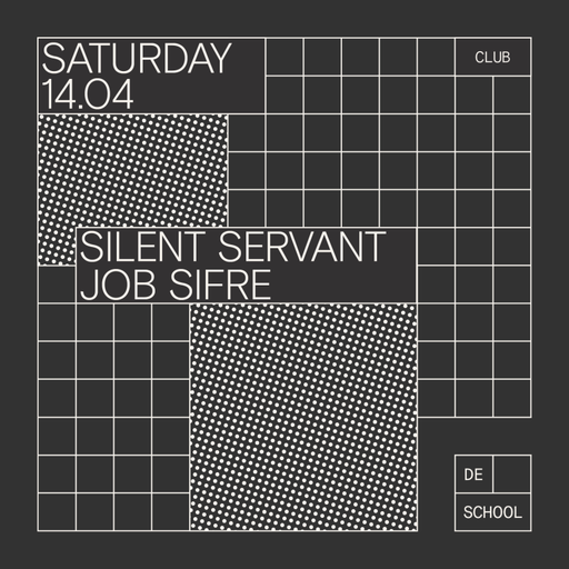 Silent Servant at "Saturday Club Night" @ de School (Amsterdam-NL) - 14 April 2018