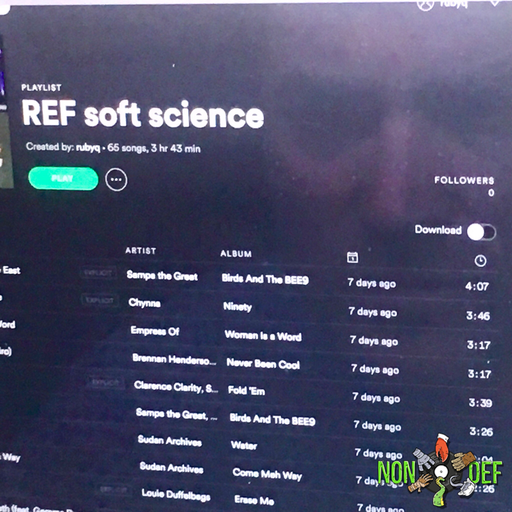NONDEF: My Spotify Folders