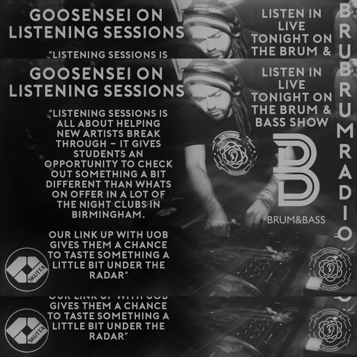 Mysteron LIVE & Listening Sessions DJ Comp // Brum & Bass show w/ Danny de Reybekill (19/10/2017)