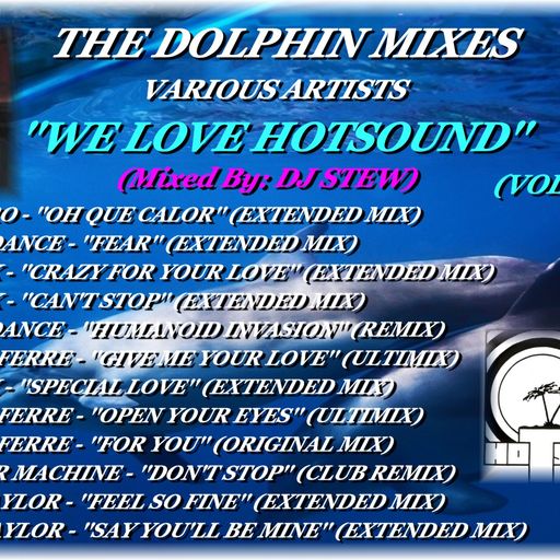 THE DOLPHIN MIXES - VARIOUS ARTISTS - ''WE LOVE HOTSOUND'' (VOLUME 1)