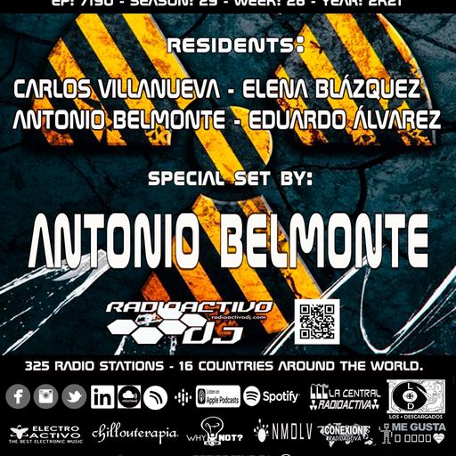 RADIOACTIVO DJ 26-2021 BY CARLOS VILLANUEVA, ELENA BLÁZQUEZ, ANTONIO BELMONTE Y EDUARDO ÁLVAREZ