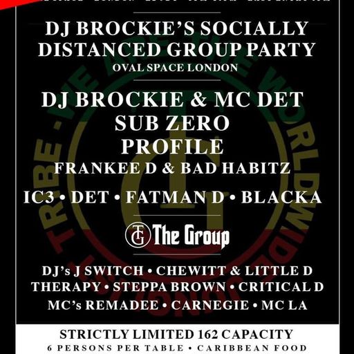 Chewitt B2B Little D w/ MC Carnage- DJ Brockie's Group Party - Oval Space - 24.10.2020