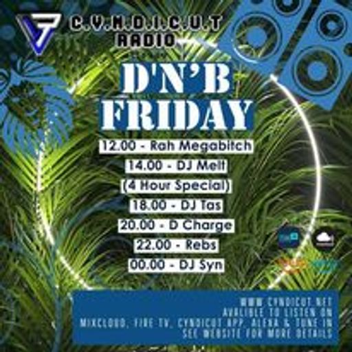 DJ MELT - DNB FRIDAYS CYNDICUT 14/04/2023