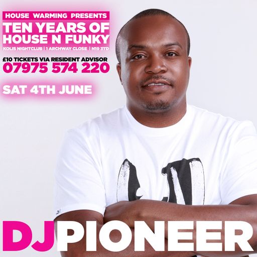 DJ Pioneer's "Ten Years Of House Warming" Promo Mix