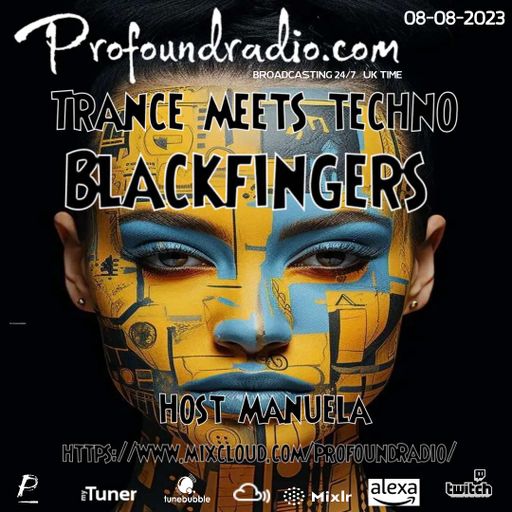 BLACKFINGERS TECHNO ZONE #17 ON TRANCE MEETS TECHNO 8/8/23