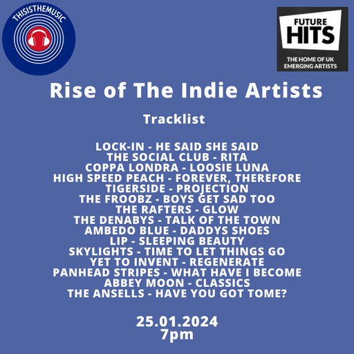 Rise of the Indie Artists 25.01.24