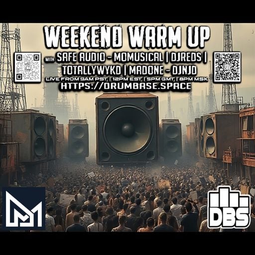 Weekend Warm Up - 26 - MΔÐ ӨNΞ - 2 Hrs LIVE on drumbase.space [10/10/2025] - 1 Year DBS Anniversary