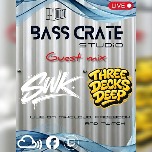 SWK AND 3DECKSDEEP WITH MC LYRICAL B LIVE FROM BASS CRATE STUDIO 16/4/26