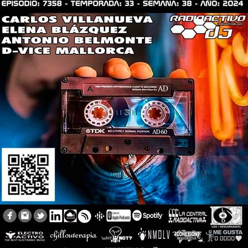 RADIOACTIVO DJ 38-2024 Carlos Villanueva, Elena Blázquez, Antonio Belmonte & D-Vice Mallorca