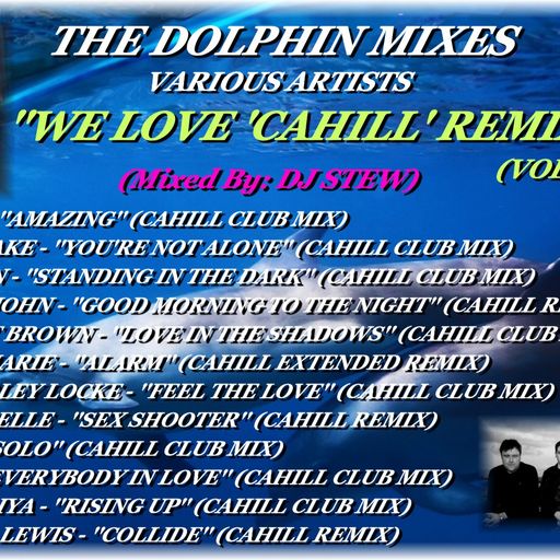 THE DOLPHIN MIXES - VARIOUS ARTISTS - ''WE LOVE 'CAHILL' REMIXES'' (VOLUME 6)