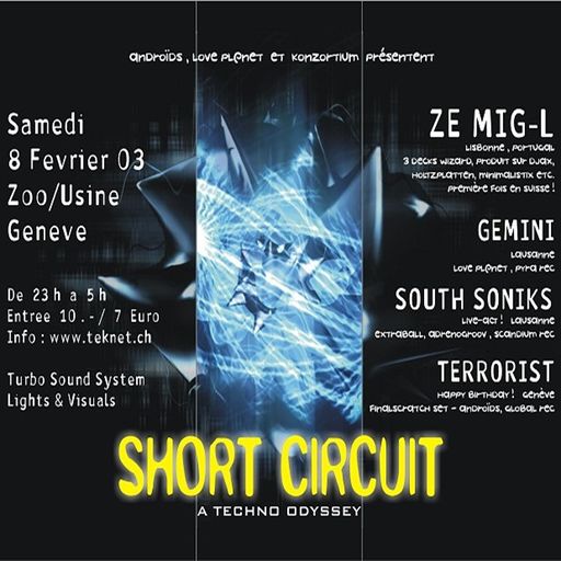 Ze Mig-L at "Short Circuit" @ Zoo/Usine (Geneva - Switzerland) - 8 February 2003