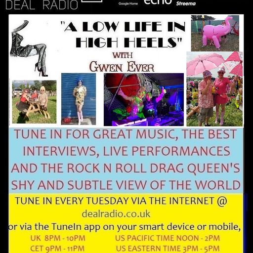 A LOW LIFE IN HIGH HEELS WITH GWEN EVER RADIO SHOW 25TH OCTOBER 2022 EDITION