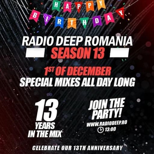 Happy 13th Anniversary Radio Deep - Adrian Sapunaru (01.12.2023)