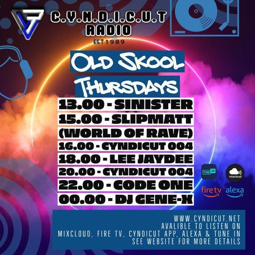 Dj-Sinister - Live On Cyndicut Radio - 02-11-2023