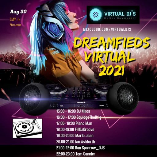 Dreamfields Virtual Festival - Tom Cannier - Tech House - 30-08-21