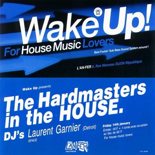 Laurent Garnier at "Wake Up!" @ L'An-Fer (Dijon - France) - 14 January 1994