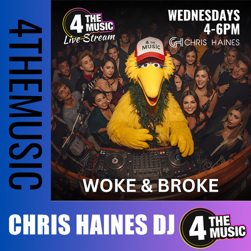 Chris Haines DJ on 4TheMusic - Woke and Broke - Big Bird Does Disco