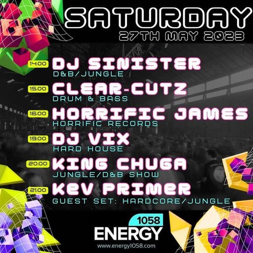Dj-Sinister - Live On Energy1058 - 27-05-2023
