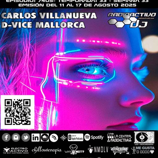 Radioactivo DJ 33-2025 Carlos Villanueva & D-Vice Mallorca