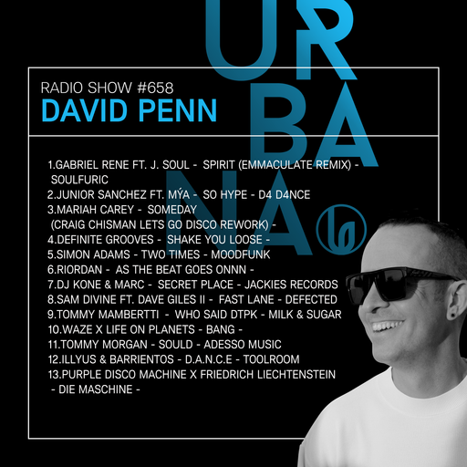 Urbana Radio show by DAVID PENN #658