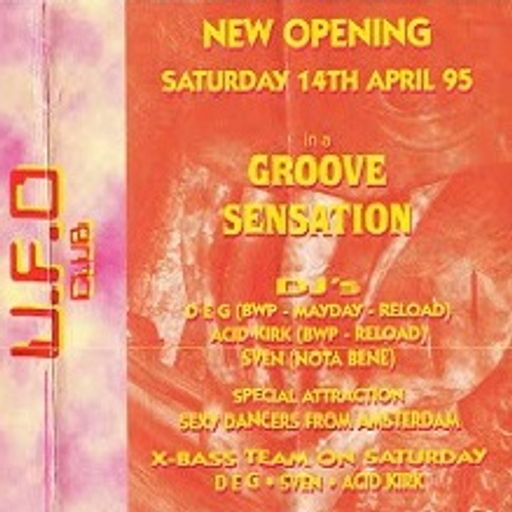 Deg & Sven at "Groove Sensation" @ U.F.O. Club (Sterrebeek - Belgium) - 15 April 1995