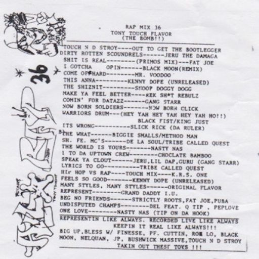 Tony Touch - Hip Hop #36 (1994)