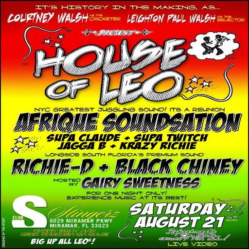 Walshy Fire - House Of Leo (Ragga, Dancehall Mixtape 2010)