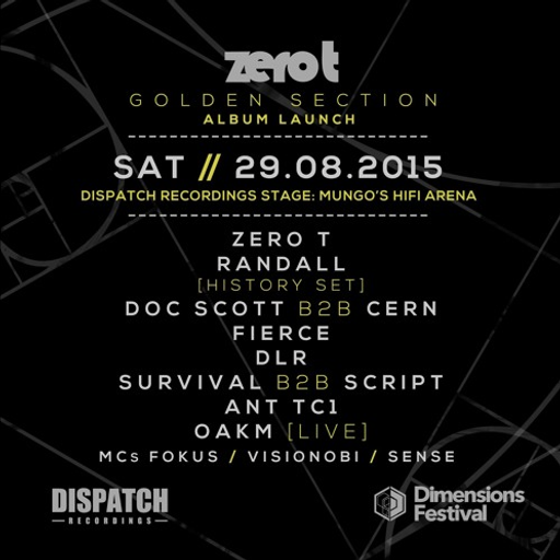 Randall w/ Sense MC - Dispatch - Dimensions Festival (Mungo's HiFi Arena) - Croatia - 29.8.15
