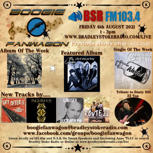 Boogie Fanwagon 6th August 2021