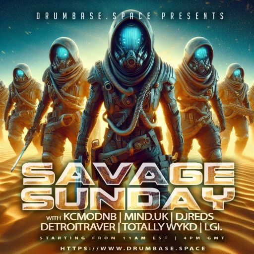 Mind (UK) - Drumbase.space - LIVE Savage Sunday - The Rebellion