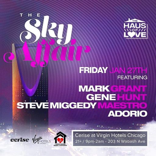 A Night @ Cerise Rooftop - Sky Affair Fridays - 28 Jan 2023