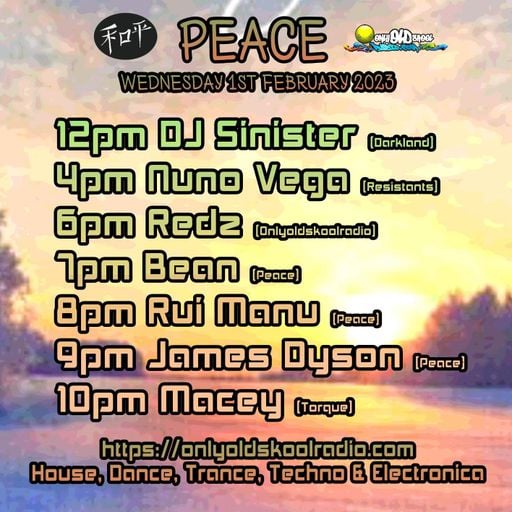 Dj-Sinister - Live on Only Old Skool Radio - 01-02-2023