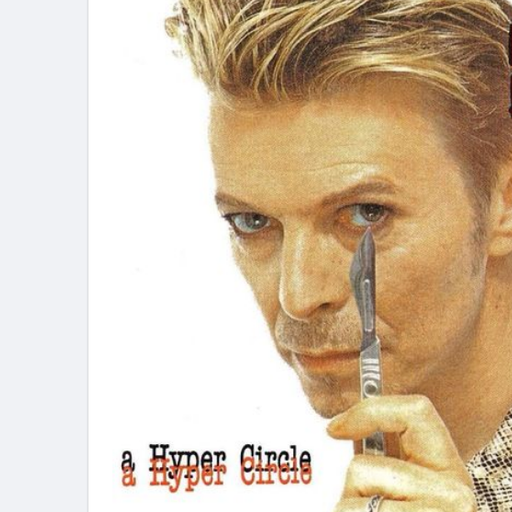 Bowie Hyper Circle.Opening Night Of Outside Tour.Hartford, Meadows Music Theatre September 14, 1995