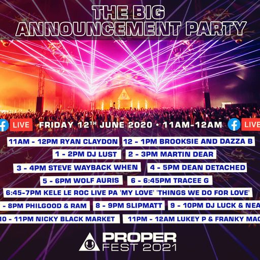 Martin Dear Live @ Proper Fest Big Announcement Party 12-06-2020