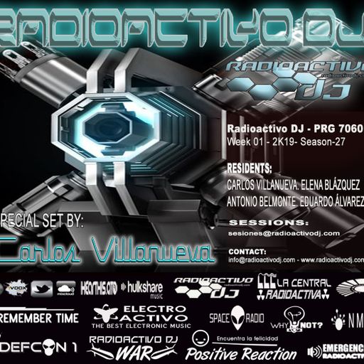 RADIOACTIVO DJ 01-2019 BY CARLOS VILLANUEVA
