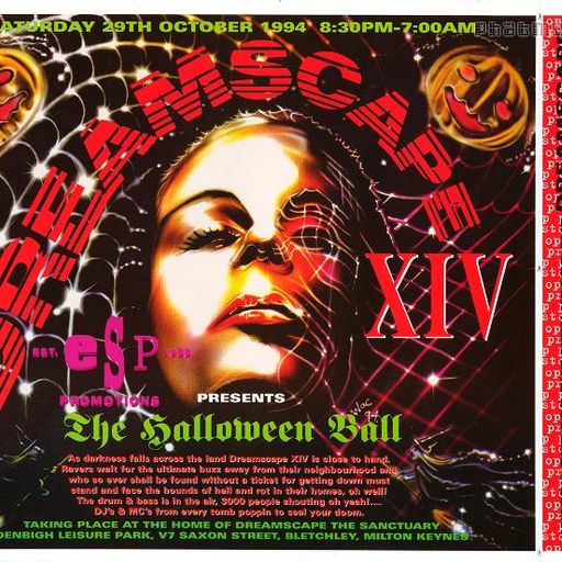 Top Buzz (Jason J) w/ Mad P & Magika - Dreamscape 14 'The Halloween Ball' - The Sanctuary - 29.10.94