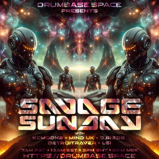 Mind (UK) - Drumbase.space - LIVE Savage Sunday - The Machine God